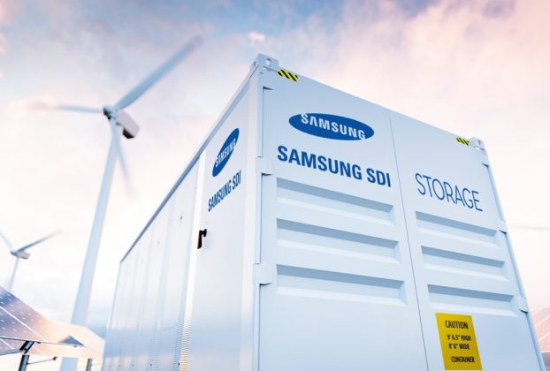 A Samsung szerint minden környezetvédelmi és munkavédelmi előírásnak megfelel a gödi üzem. Fotó: Samsung SDI Hungary Zrt. hivatalos Facebook-oldala