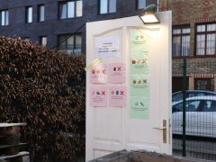 Szeged, Dáni utca, udvar, közösségi komposztáló, komposztáló