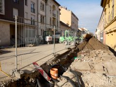 Szeged, Gogol utca, felújítás