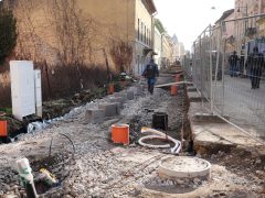 Szeged, Gogol utca, felújítás