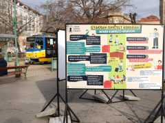 Szeged, választás, plakát, Aradi vértanúk tere