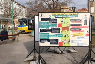 Szeged, választás, plakát, Aradi vértanúk tere