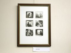 Szeged, Szabó András, képzőművész, festő, kiállítás, megnyitó, Somogyi könyvtár