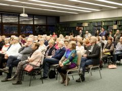 Szeged, Szabó András, képzőművész, festő, kiállítás, megnyitó, Somogyi könyvtár