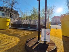 Szeged, Kormányhivatal, ReGreenX installáció, pop-up kert