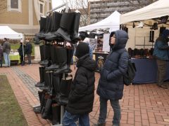 Szeged, Télbúcsúztató, kézműves vásár, Szent István tér