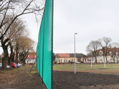 Szeged, felújított, Szabadság tér, futó pálya