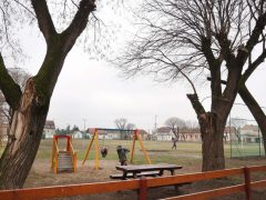 Szeged, felújított, Szabadság tér, futó pálya