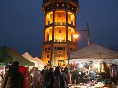 Szeged, Télbúcsúztató, kézműves vásár, Szent István tér, víztorony, máglya, Télboszorka, kiszebáb, égetés