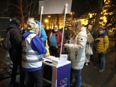 Szeged, Magyar Péter, Tisza Párt, kampánykörút, kampány, politika, Széchenyi tér