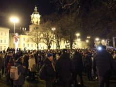 Szeged, Magyar Péter, Tisza Párt, kampánykörút, kampány, politika, Széchenyi tér