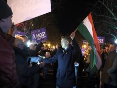 Szeged, Magyar Péter, Tisza Párt, kampánykörút, kampány, politika, Széchenyi tér