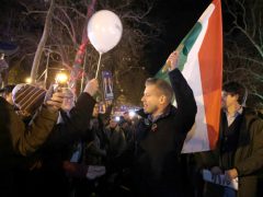 Szeged, Magyar Péter, Tisza Párt, kampánykörút, kampány, politika, Széchenyi tér