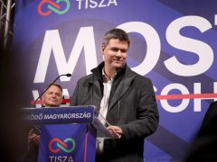 Szeged, Magyar Péter, Tisza Párt, kampánykörút, kampány, politika, Széchenyi tér