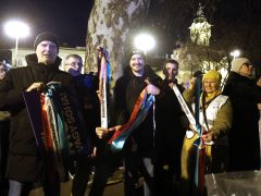 Szeged, Magyar Péter, Tisza Párt, kampánykörút, kampány, politika, Széchenyi tér