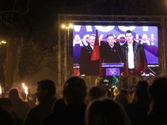 Szeged, Magyar Péter, Tisza Párt, kampánykörút, kampány, politika, Széchenyi tér