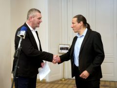 Szeged, Botka László, polgármester, átadta, Fogas Ottó, múzeumigazgató, igazgatói kinevezés, Móra Ferenc Múzeum, múzeum, jégkorszak kiállítás