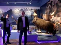 Szeged, Botka László, polgármester, átadta, Fogas Ottó, múzeumigazgató, igazgatói kinevezés, Móra Ferenc Múzeum, múzeum, jégkorszak kiállítás