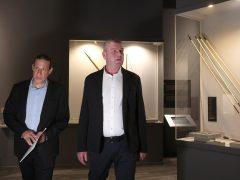 Szeged, Botka László, polgármester, átadta, Fogas Ottó, múzeumigazgató, igazgatói kinevezés, Móra Ferenc Múzeum, múzeum, jégkorszak kiállítás