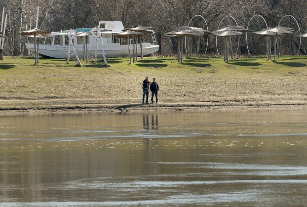 Szeged, Lapos, Tisza, tavasz, időjárás, február