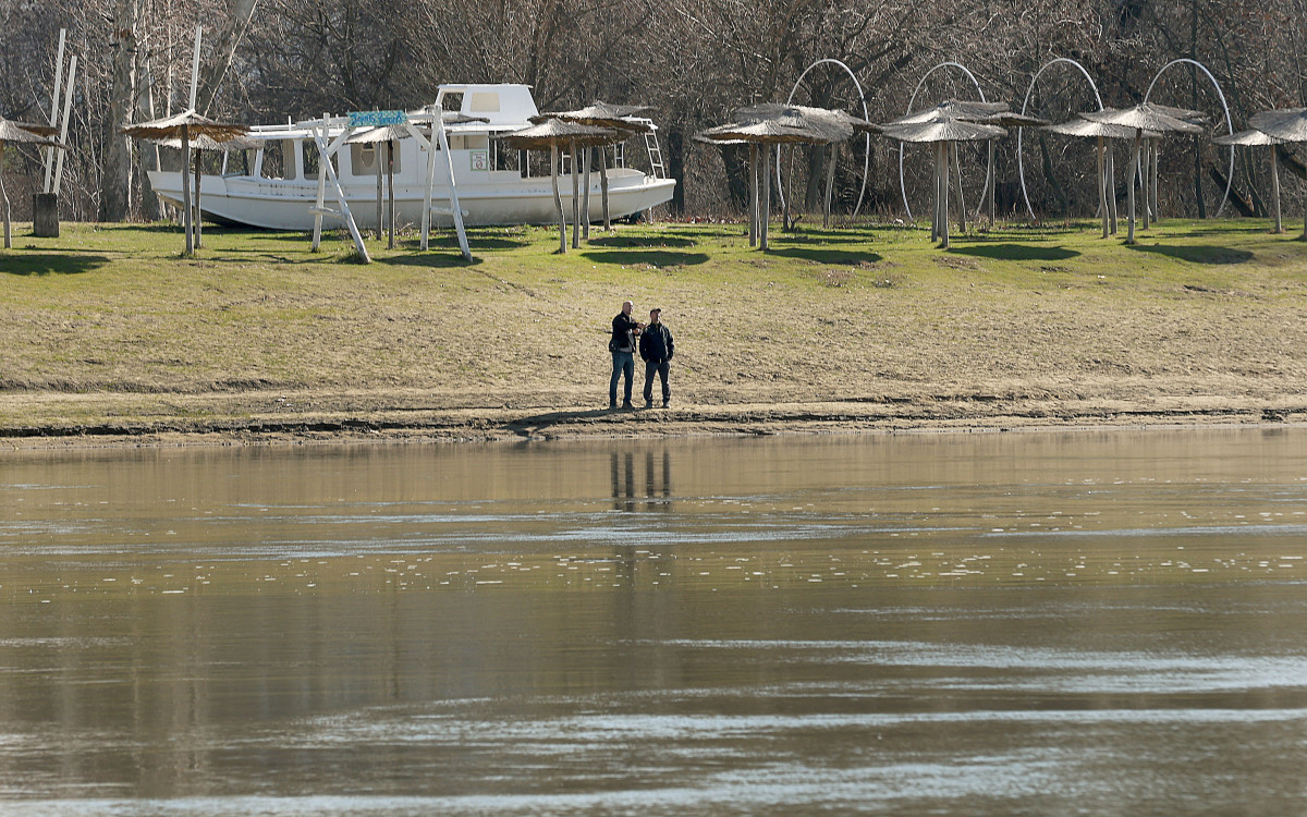 Szeged, Lapos, Tisza, tavasz, időjárás, február