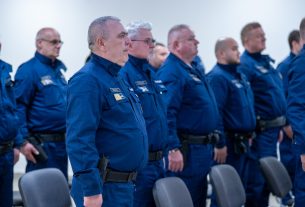 Újabb rendőri egységek indulnak Bulgáriába és Szerbiába. Fotó: police.hu