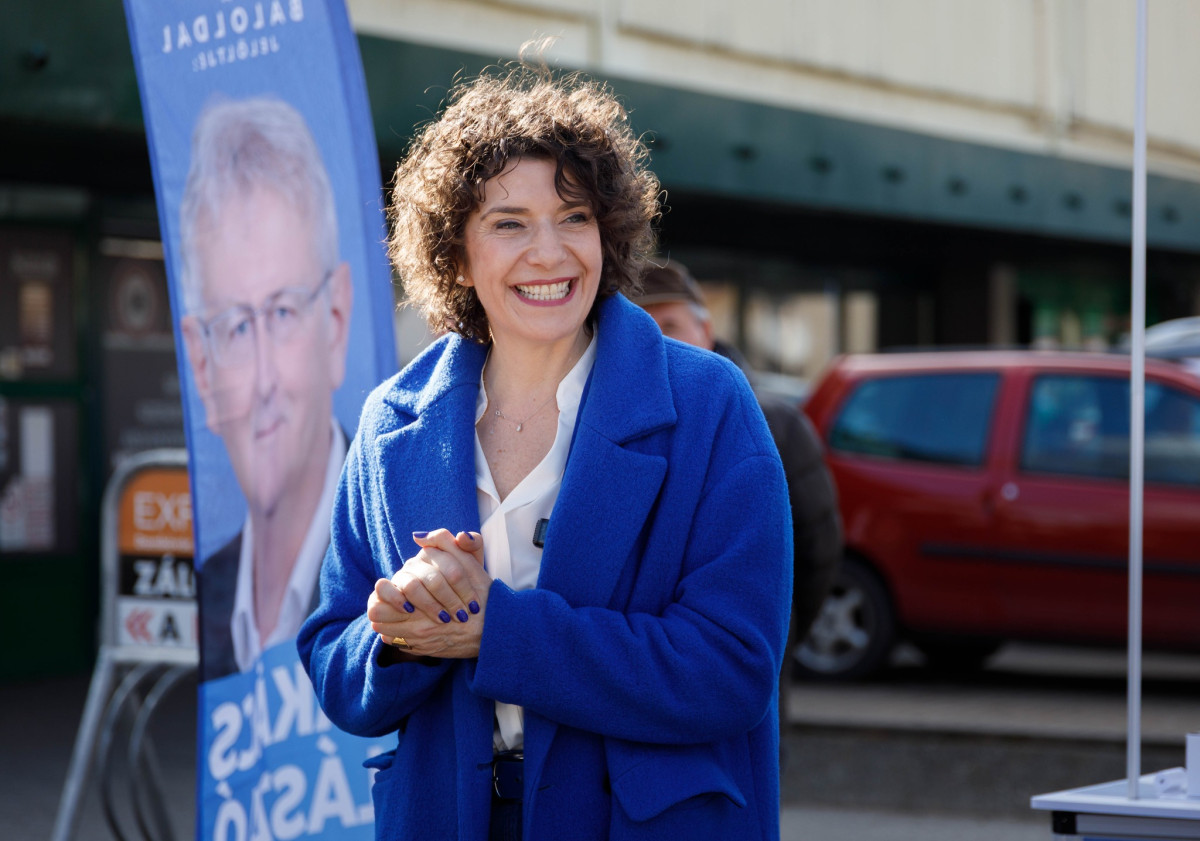 Dobrev Klára. DK. 2026-os országgyűlési választások. Fotó: Dobrev Klára hivatalos FB oldala