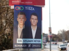 Szeged, választás, politikai plakát, plakát, Bertalan híd, politika