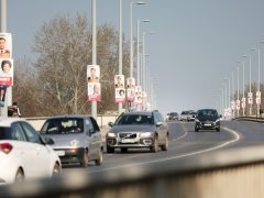 Szeged, választás, politikai plakát, plakát, Bertalan híd, politika