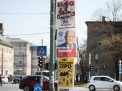 Szeged, választás, politikai plakát, plakát, Kálvária sgt., politika