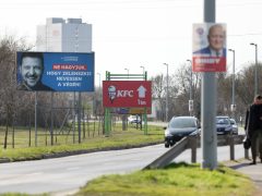 Szeged, választás, politikai plakát, plakát, Móravárosi krt., politika