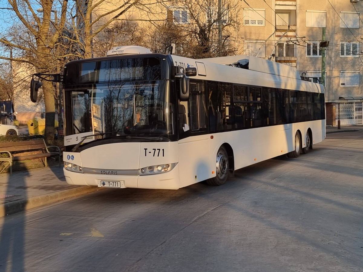 Márciusban forgalomba állnak a pardubicei Škodák. Fotó: Botka László hivatalos FB