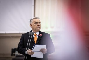 Orbán Viktor. Március 15. Fotó: Magyarország Kormánya hivatalos FB