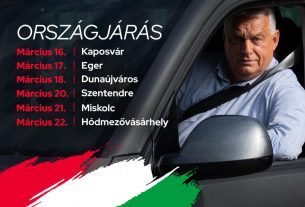 Nyilvános országjárása indul Orbán Viktor - a miniszterelnök a környékünkre is ellátogat. Fotó: Orbán Viktor hivatalos FB