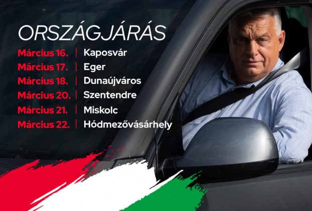 Nyilvános országjárása indul Orbán Viktor - a miniszterelnök a környékünkre is ellátogat. Fotó: Orbán Viktor hivatalos FB