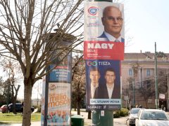 Szeged, választás, politikai plakát, plakát, politika, Glattfelder tér
