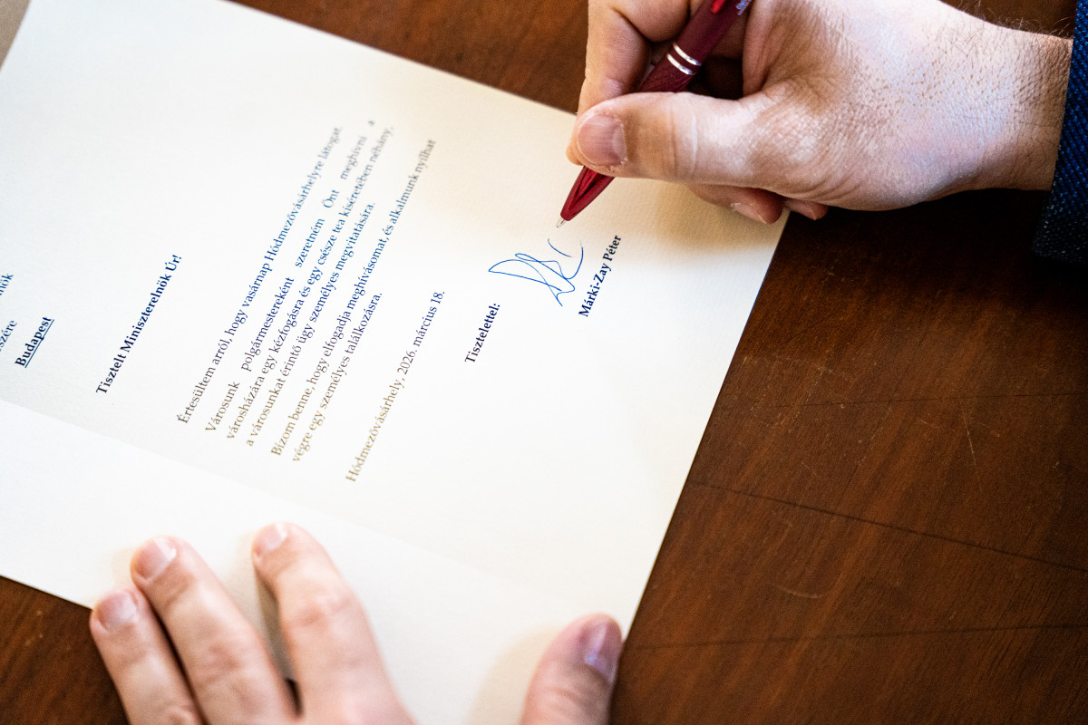 Teázni hívta Márki-Zay Péter a miniszterelnököt. Fotó: Hódmezővásárhelyi Polgármesteri Hivatal