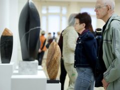 Szeged, Popovics Lőrinc, szobrászművész, kiállítás, Reök palota, kultura