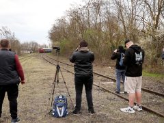 Szeged, József Attila Expressz, vasút, MÁV, vonat, mozdony, nosztalgiajárat, újszegedi vasútállomás