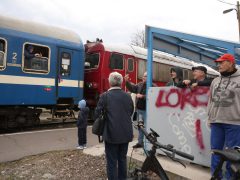 Szeged, József Attila Expressz, vasút, MÁV, vonat, mozdony, nosztalgiajárat, újszegedi vasútállomás