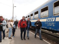 Szeged, József Attila Expressz, vasút, MÁV, vonat, mozdony, nosztalgiajárat, újszegedi vasútállomás