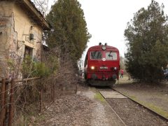 Szeged, József Attila Expressz, vasút, MÁV, vonat, mozdony, nosztalgiajárat, újszegedi vasútállomás