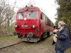 Szeged, József Attila Expressz, vasút, MÁV, vonat, mozdony, nosztalgiajárat, újszegedi vasútállomás
