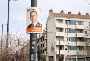 Hódmezővásárhely, választási plakát, plakát, politika, belváros