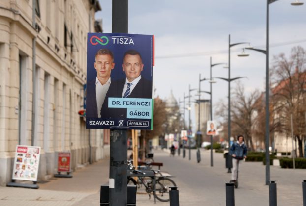 Hódmezővásárhely, választási plakát, plakát, politika, belváros