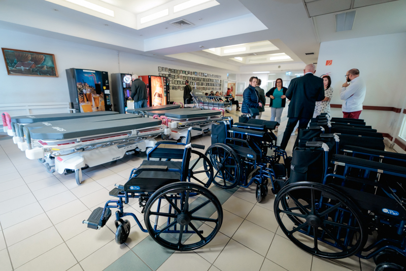 Korszerű ápolási eszközöket kapott a szentesi kórház. Fotó: SZTE/Sahin-Tóth István