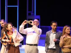 Szeged, Teljesen idegenek, komédia, próba, színház, Kisszínház, kultura