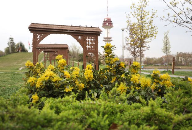 Szeged, Vér-tó, tavasz, időjárás