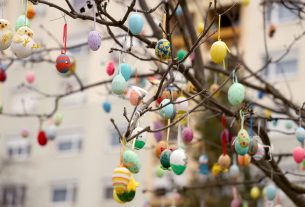 Szeged, tojásfa, húsvét, tojás, Vér-tó