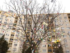 Szeged, tojásfa, húsvét, tojás, Vér-tó